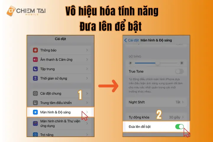 Cài Đặt Cảm Biến Iphone
