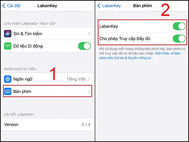 Cài Laban Key Cho Iphone
