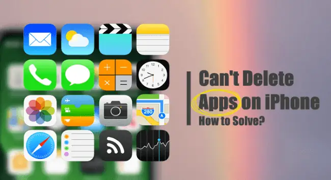 Cannot Delete App On Iphone Cannot Delete App On Iphone