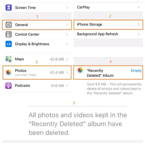 Cannot Delete Photos From Iphone