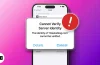 Không Thể Xác Thực Danh Tính Máy Chủ Trên Iphone: Nguyên Nhân, Giải Pháp Và Cách Phòng Ngừa