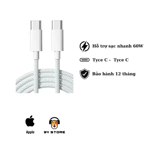 Cáp Sạc Iphone Zin Bóc Máy
