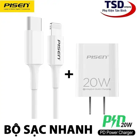 Cáp Sạc Pisen Iphone Chính Hãng