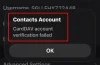 Carddav Account Verification Failed Trên Iphone: Nguyên Nhân, Giải Pháp Và Hướng Dẫn Chi Tiết