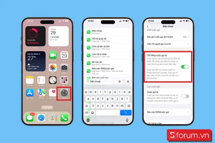Chặn Cuộc Gọi Trên Iphone