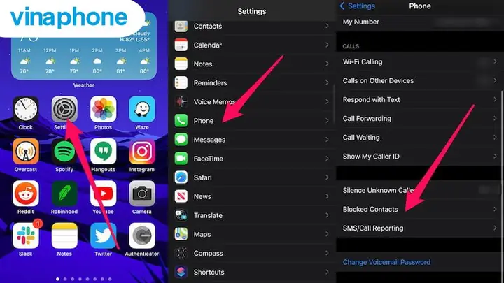 Chặn Số Điện Thoại Trên Iphone