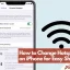 Cách Thay Đổi Tên Personal Hotspot Trên Iphone: Hướng Dẫn Chi Tiết Từ A Đến Z