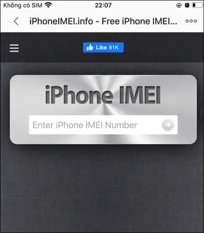Check Thời Gian Active Iphone