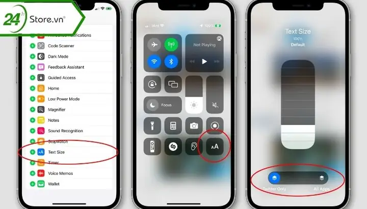 Chỉnh Cỡ Chữ Trong Iphone