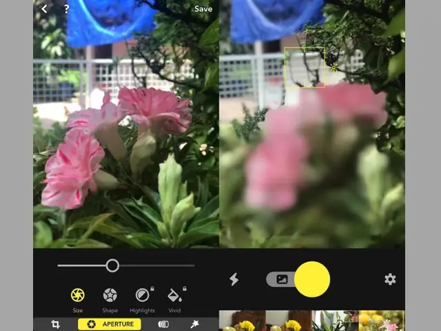 Chụp Ảnh Mờ Hậu Cảnh Iphone