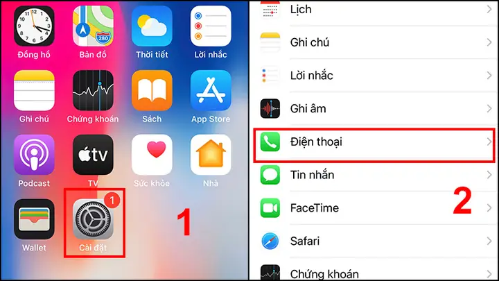 Chuyển Cuộc Gọi Trên Iphone