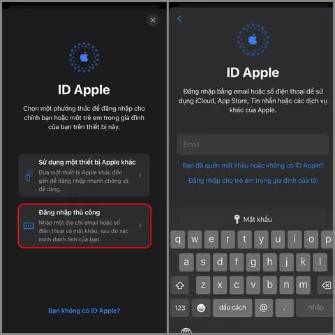 Dang Nhap Tai Khoan Iphone Dang Nhap Tai Khoan Iphone