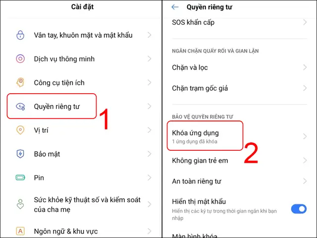 Đặt Mật Khẩu Facebook Trên Iphone