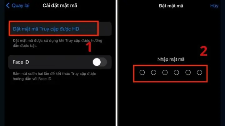 Đặt Pass Ứng Dụng Iphone