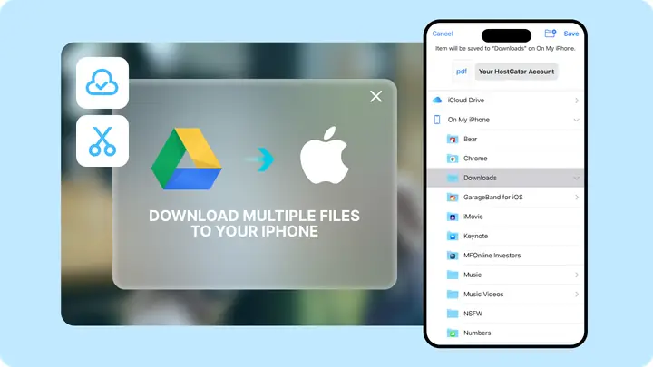 Download From Google Drive To Iphone