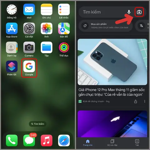 Dùng Google Photo Trên Iphone