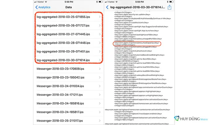 Dung Lượng Pin Các Dòng Iphone