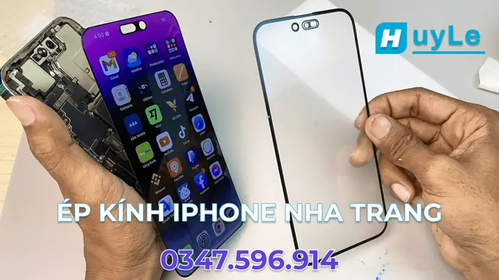 Ép Kính Iphone Nha Trang