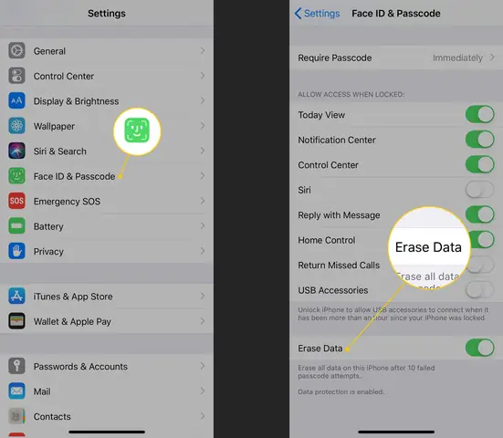 Erase All Data On Iphone