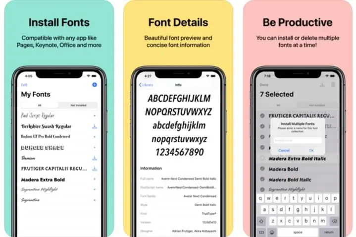 Font Chữ Đẹp Trên Iphone