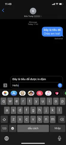 Font Chữ Tin Nhắn Iphone