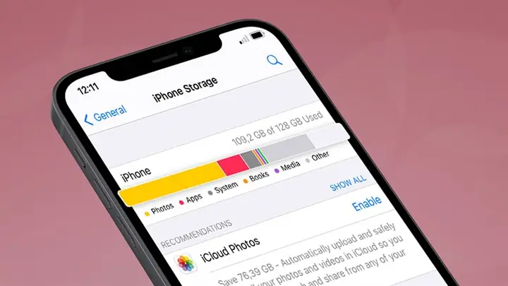 Giải Phóng Bộ Nhớ Iphone
