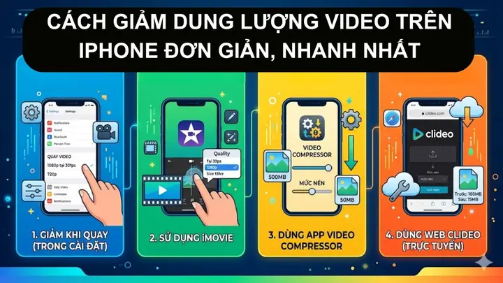 Giảm Dung Lượng Video Iphone