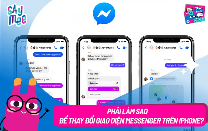 Giao Diện Messenger Trên Iphone