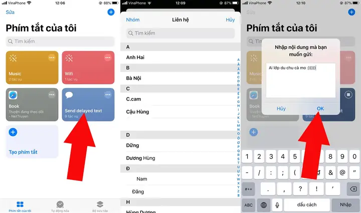 Hẹn Giờ Tin Nhắn Iphone