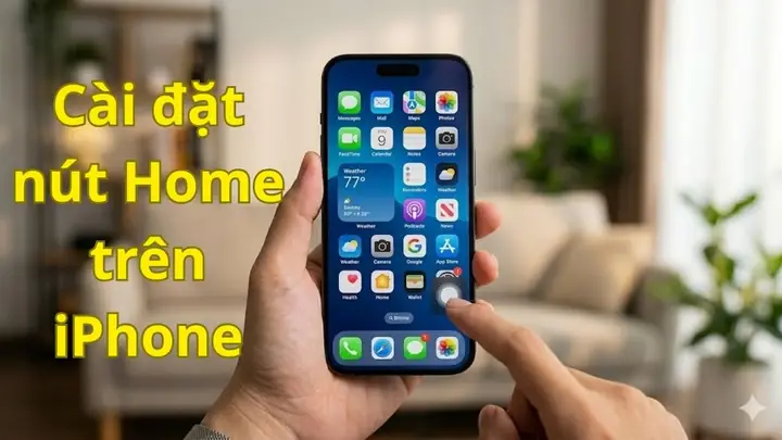 Hiển Thị Nút Home Iphone