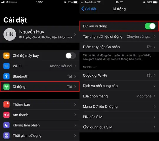 Hướng Dẫn Phát Wifi Iphone