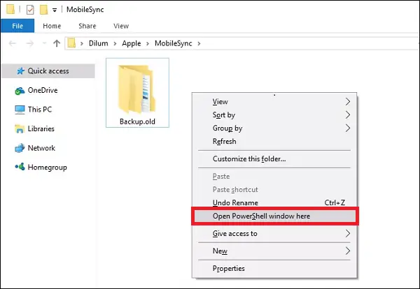 Iphone Backup Location Windows 10