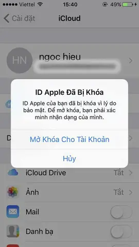 Iphone Bị Khóa Id Apple