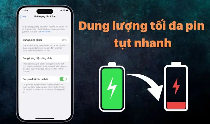 Iphone Bị Tụt Pin Nhanh