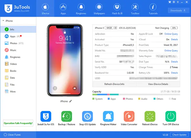 Iphone Details With Serial Number
