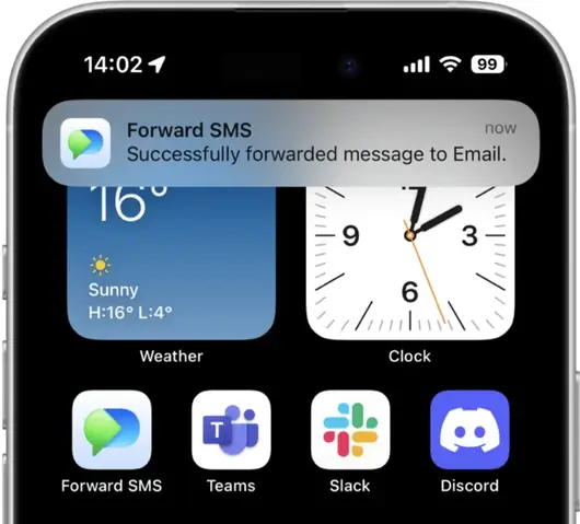 Iphone Forward Sms To Email