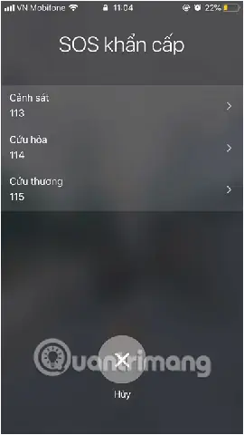 Iphone Hiện Sos Khẩn Cấp
