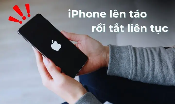 Iphone Hiện Táo Rồi Tắt
