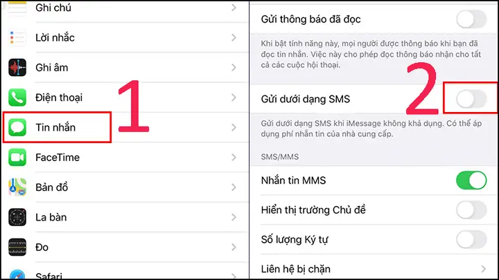 Iphone Không Gửi Được Tin Nhắn