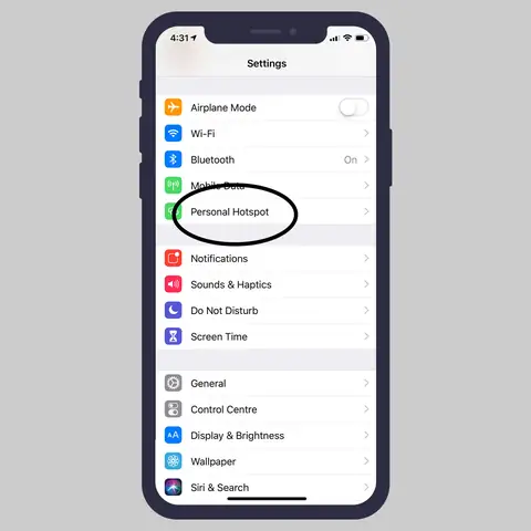 Iphone Personal Hotspot Not Working