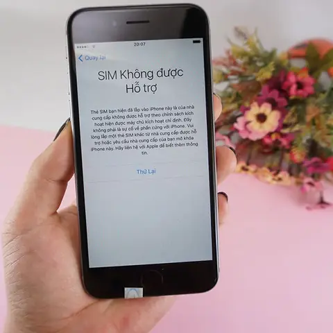 Iphone Sim Không Được Hỗ Trợ