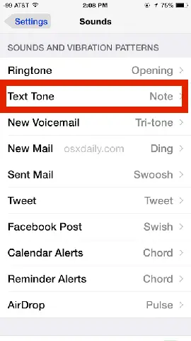 Iphone Text Message Sound Effect