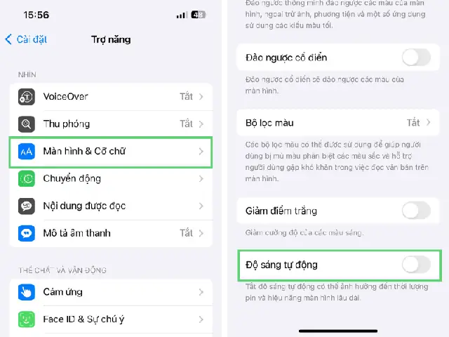 Iphone Tự Chỉnh Độ Sáng