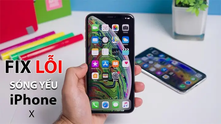 Iphone X Bắt Sóng Kém