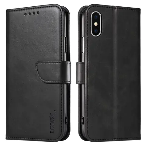 Iphone X Leather Wallet Case