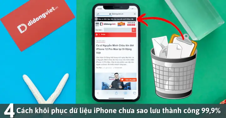 Khôi Phục Dữ Liệu Iphone