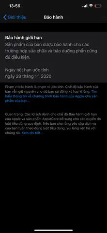 Kích Hoạt Bảo Hành Iphone