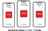 Kích Thước Màn Hình Iphone 11: Đánh Giá Chi Tiết Và So Sánh Với Các Model Khác