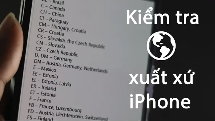 Kiểm Tra Nguồn Gốc Iphone