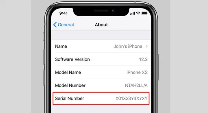 Kiểm Tra Số Seri Iphone